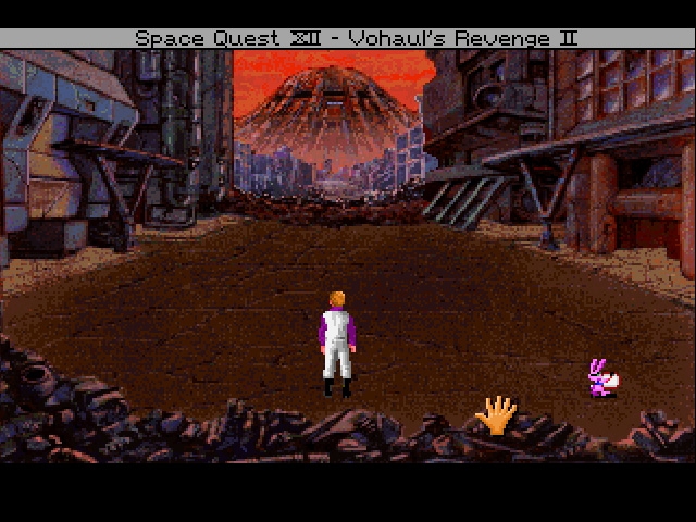 Space Quest IV User Interface Screenshot